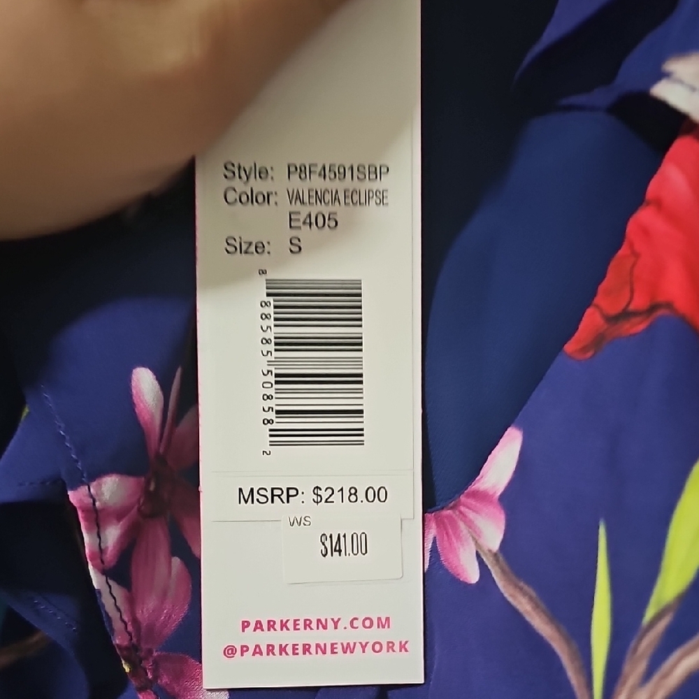 Parker Multicolor Floral Tank Top - Picture 2 of 3